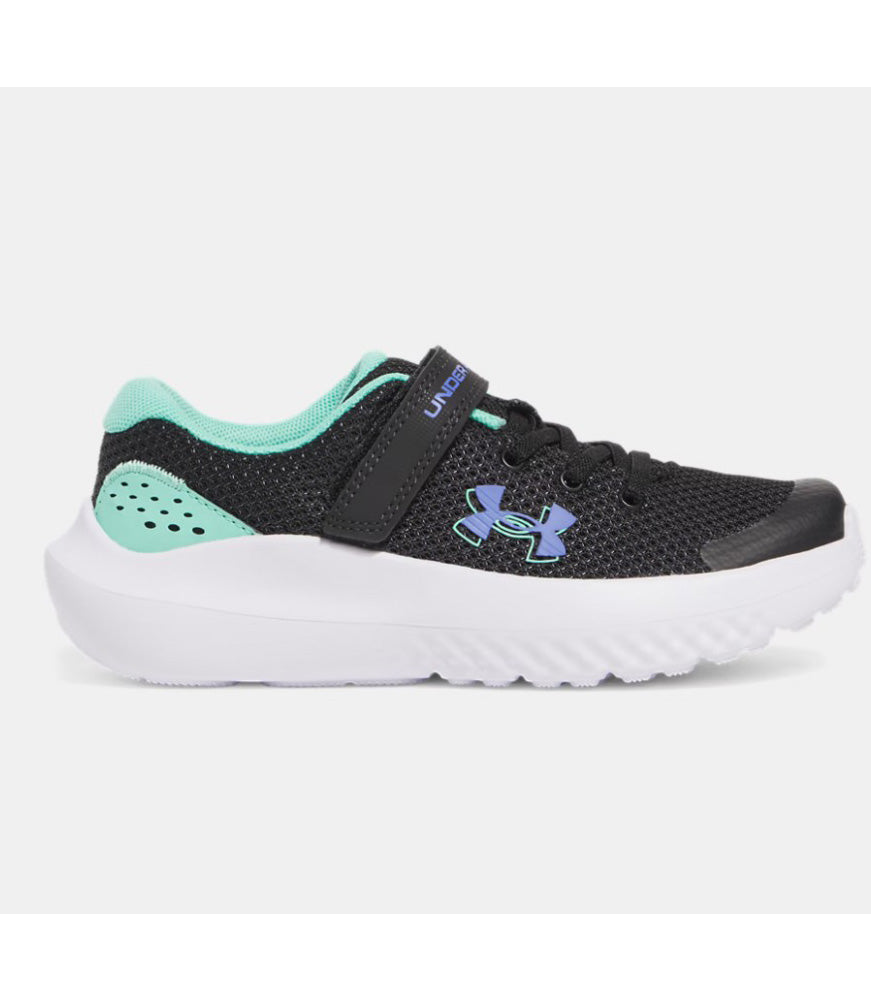 Surge 4 AC in Black/Green/Violet by Under Armour