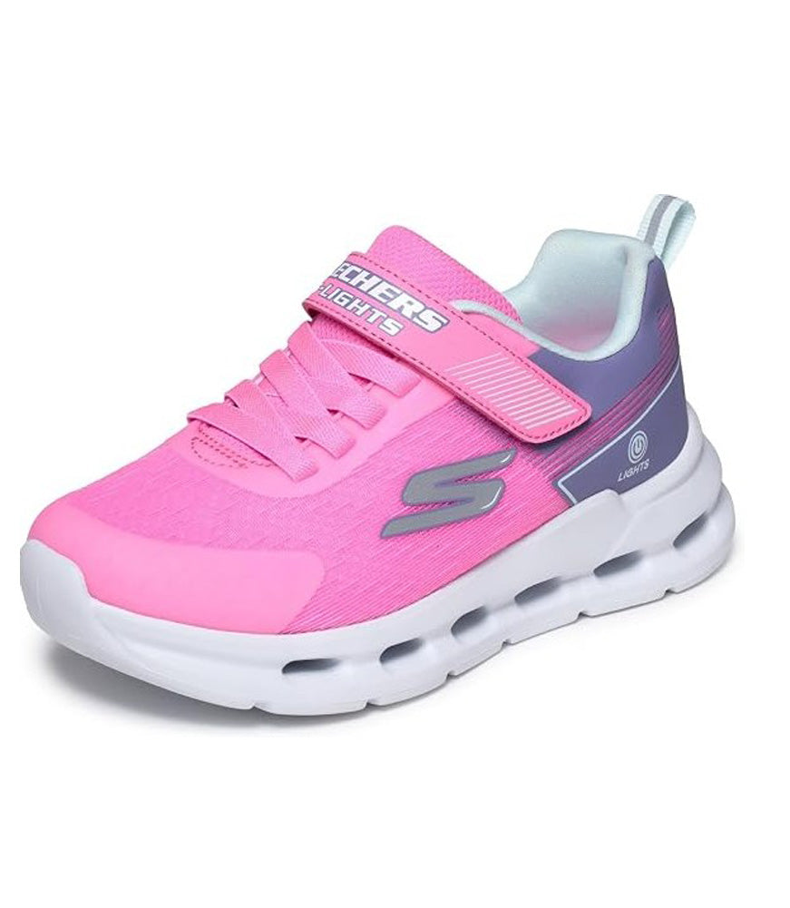 Glide Step Lights in Pink Multi by Skechers