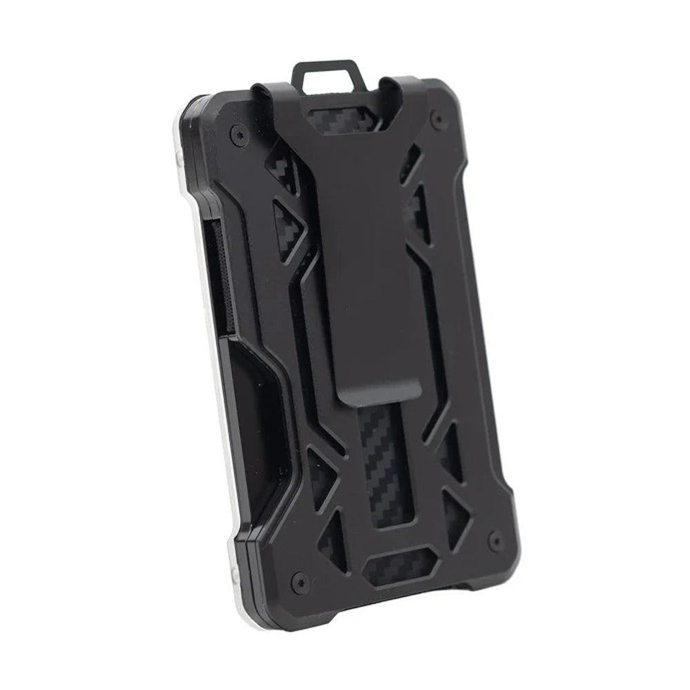 Starship Front Pocket Wallet Black by Nicole Brayden