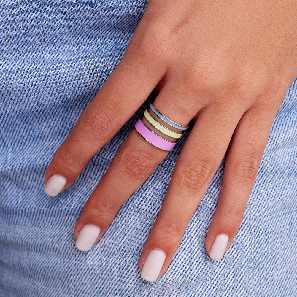 Gumdrop 3-in-1 Band in Silver by Pura Vida
