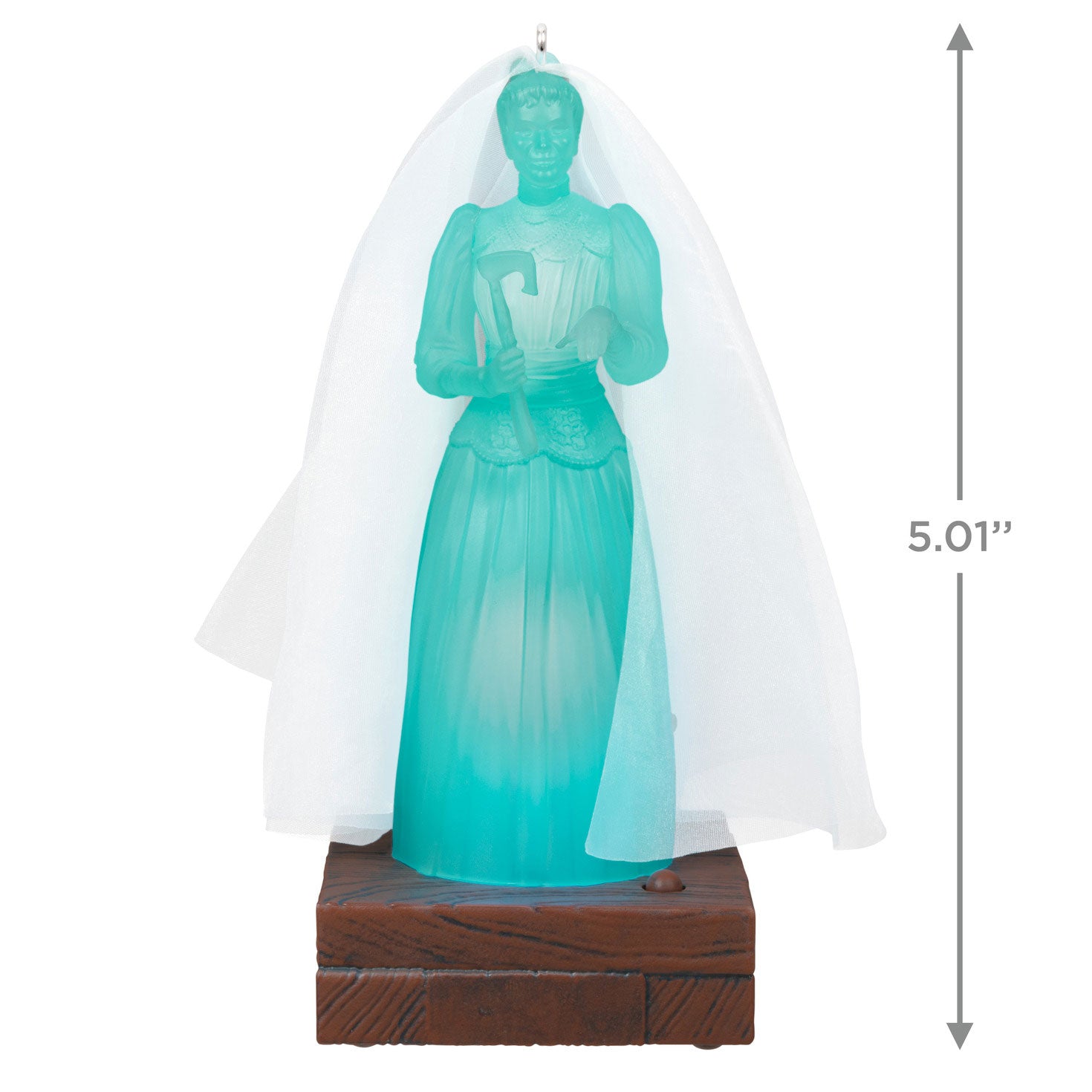 Hallmark Disney The Haunted Mansion Collection Constance Hatchaway Ornament With Light and Sound