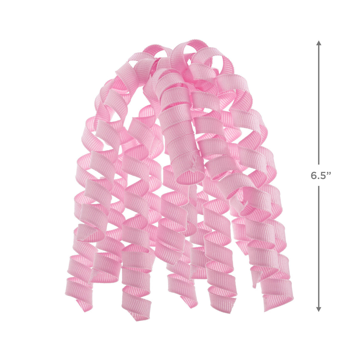 Hallmark 6.5'' Light Pink Curly Ribbon Gift Bow