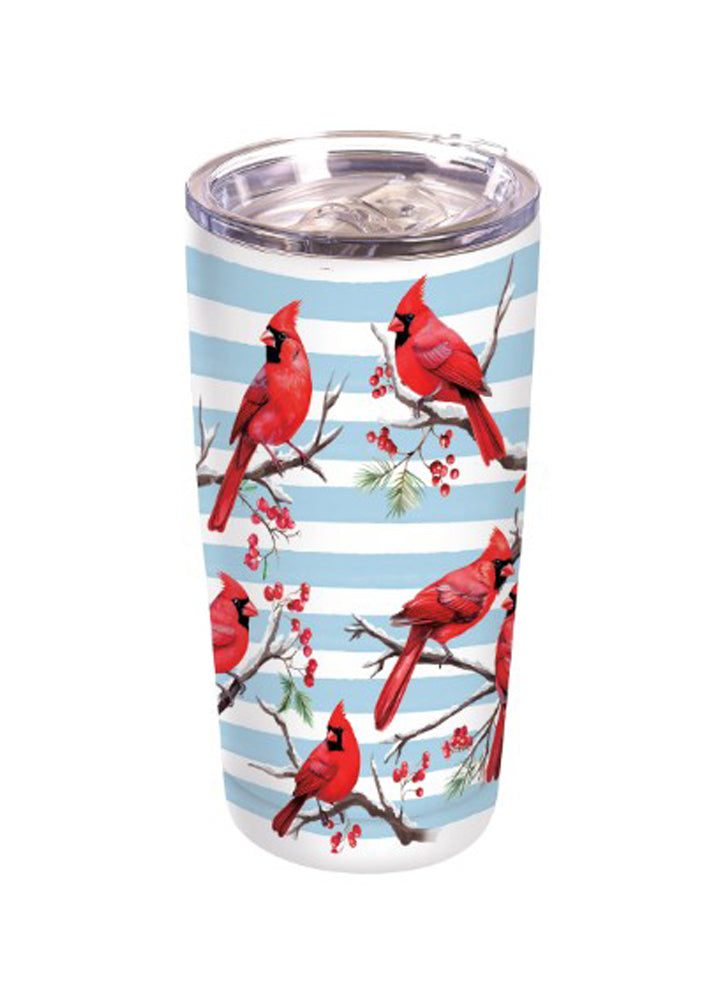 Holiday Poinsettia Tumbler 20oz by Evergreen