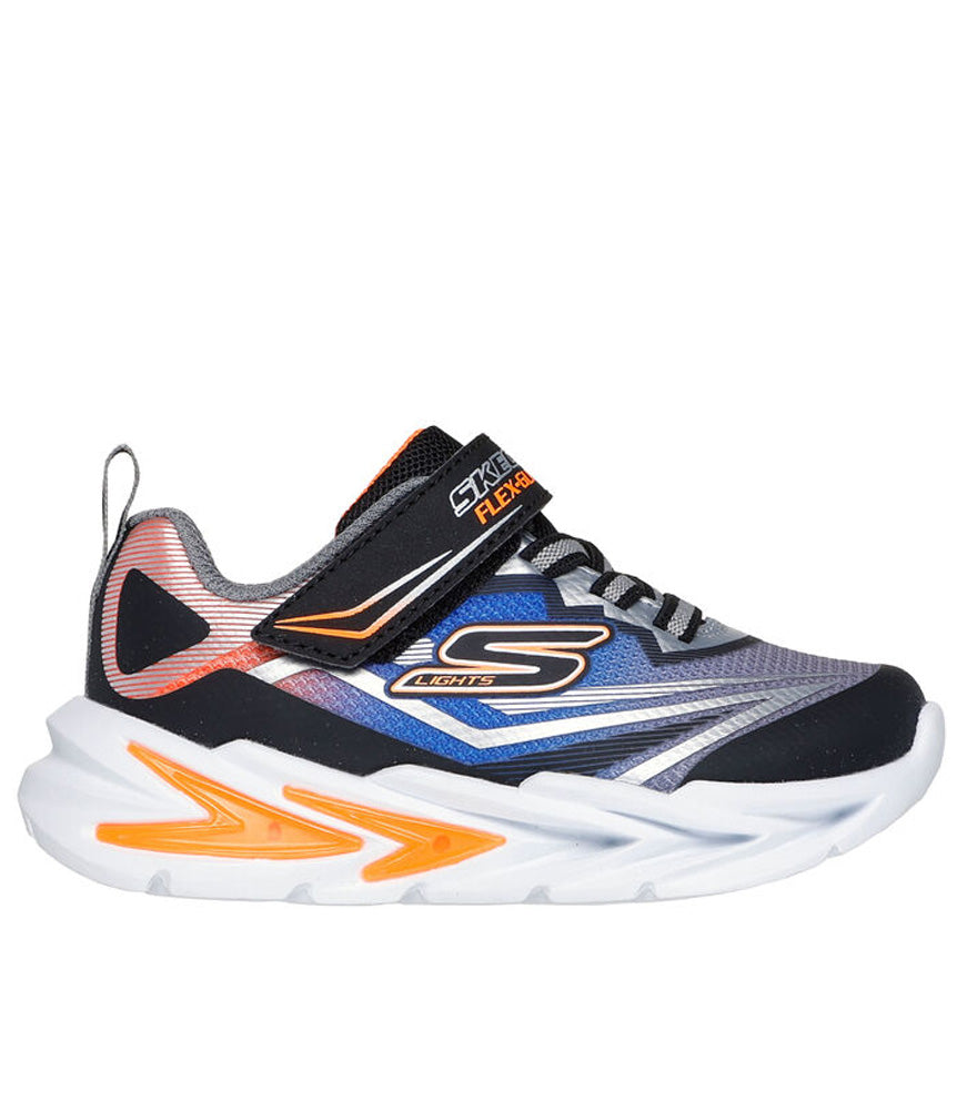 Flex Glow Ultra in Black/Silver by Skechers