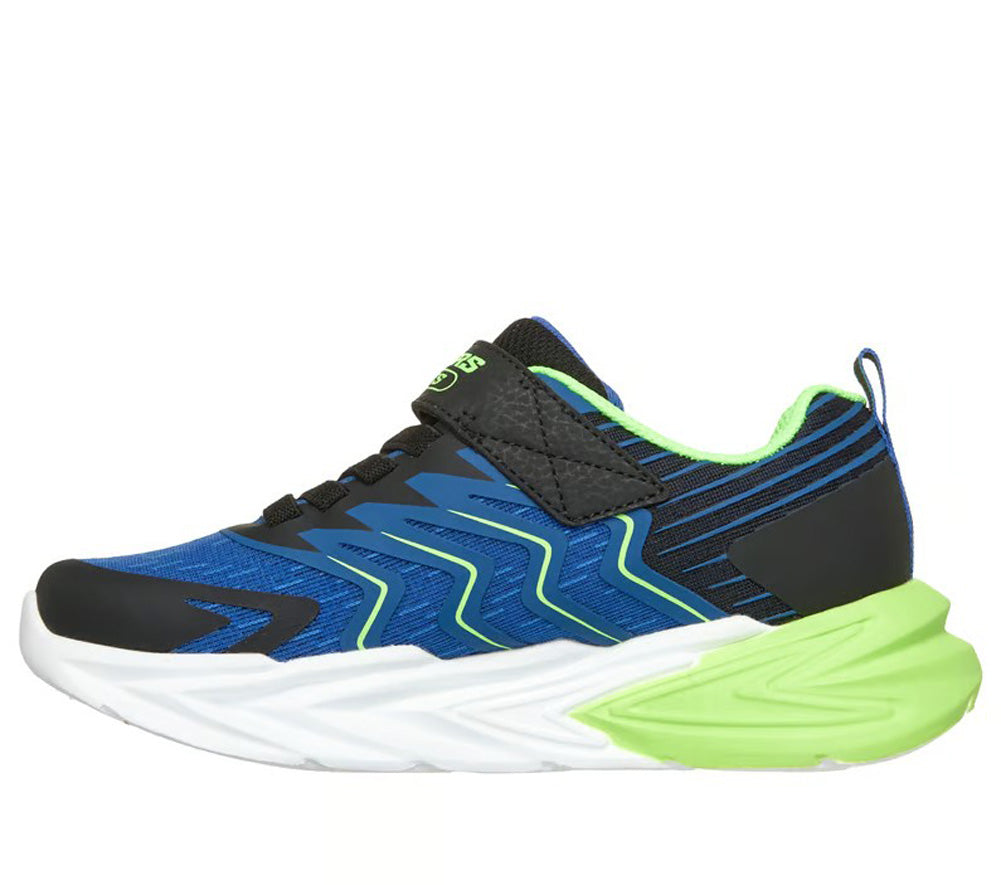 Flex Glow Ultra Prism Pacer in Black/Blue/Lime by Skechers