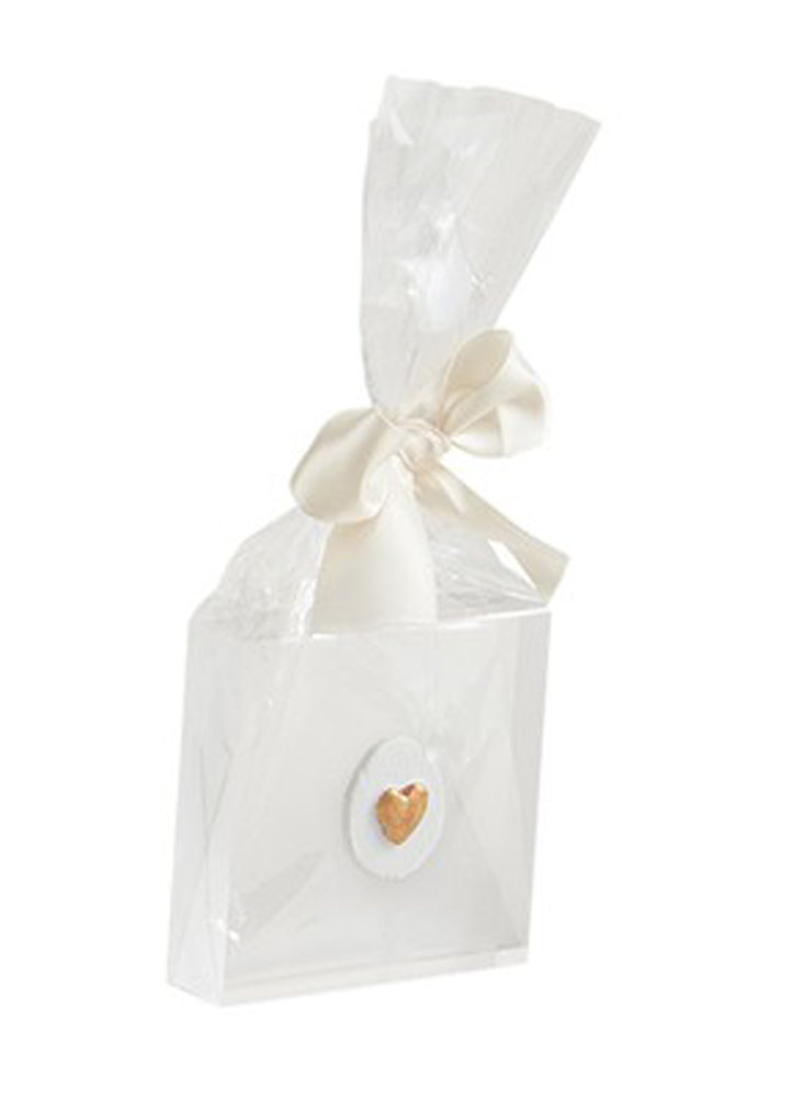 Mini Intag Heart Acrylic Sitter by Mud Pie