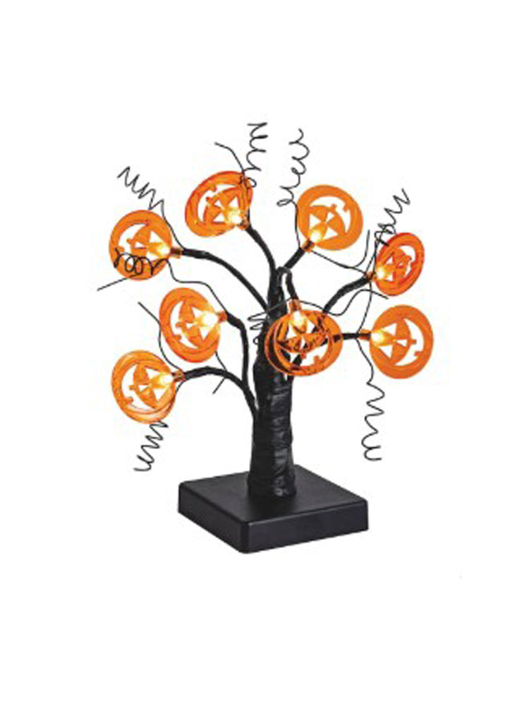 Pumpkin LED Icon Mini Tree by Mud Pie