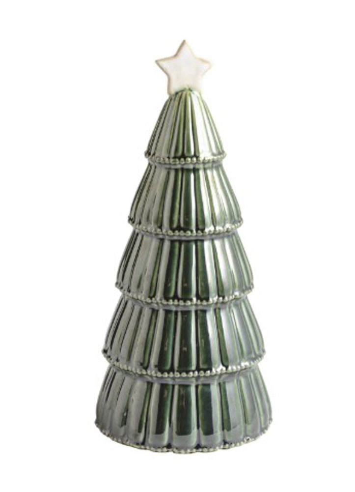 Large Reactive Green Tree Sitter by Mud Pie