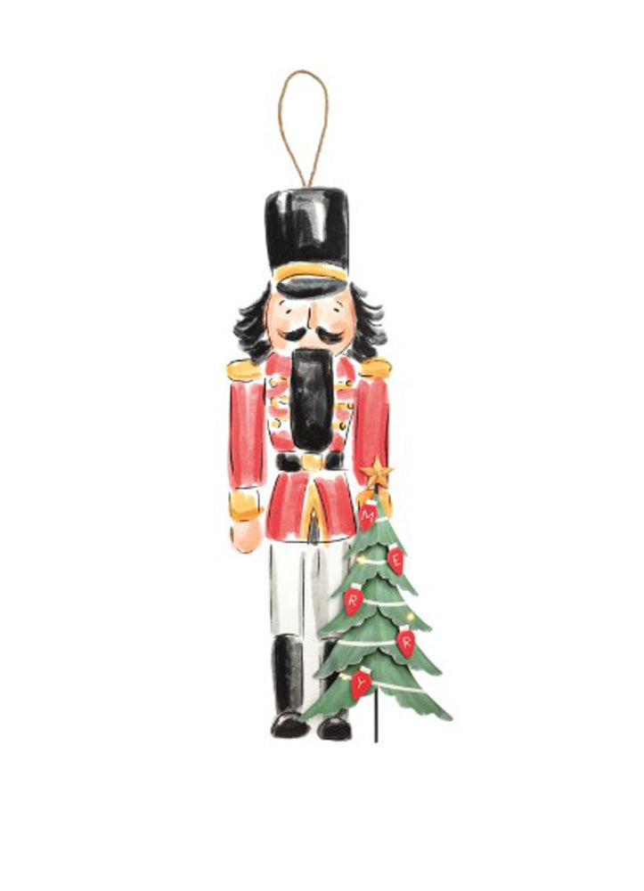 Nutcracker Door Hanger by Mud Pie