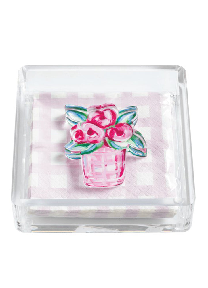 Flower Napkin Holder Weight by Mud Pie