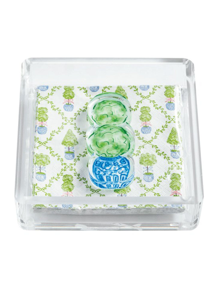 Topiary Napkin Holder Weight by Mud Pie