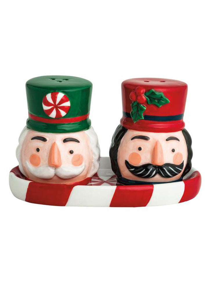 Nutcracker S&P Set by Mud Pie