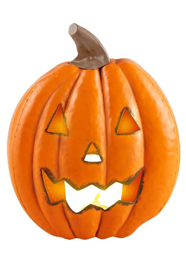 Pumpkin Halloween Tin Lanters by Mud Pie