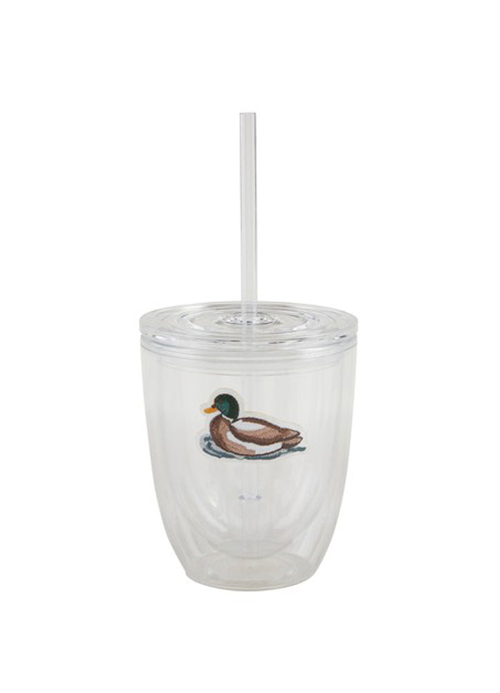 Duck Lake Emb Tumbler by Mud Pie