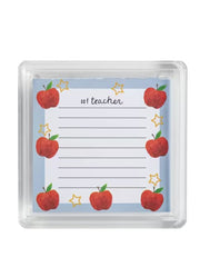 Apple Mini Teacher Notepad by Mud Pie