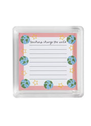 Earth Mini Teacher Notepad by Mud Pie