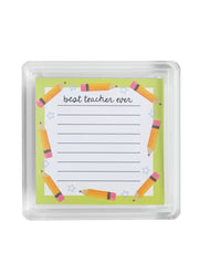 Pencil Mini Teacher Notepad by Mud Pie