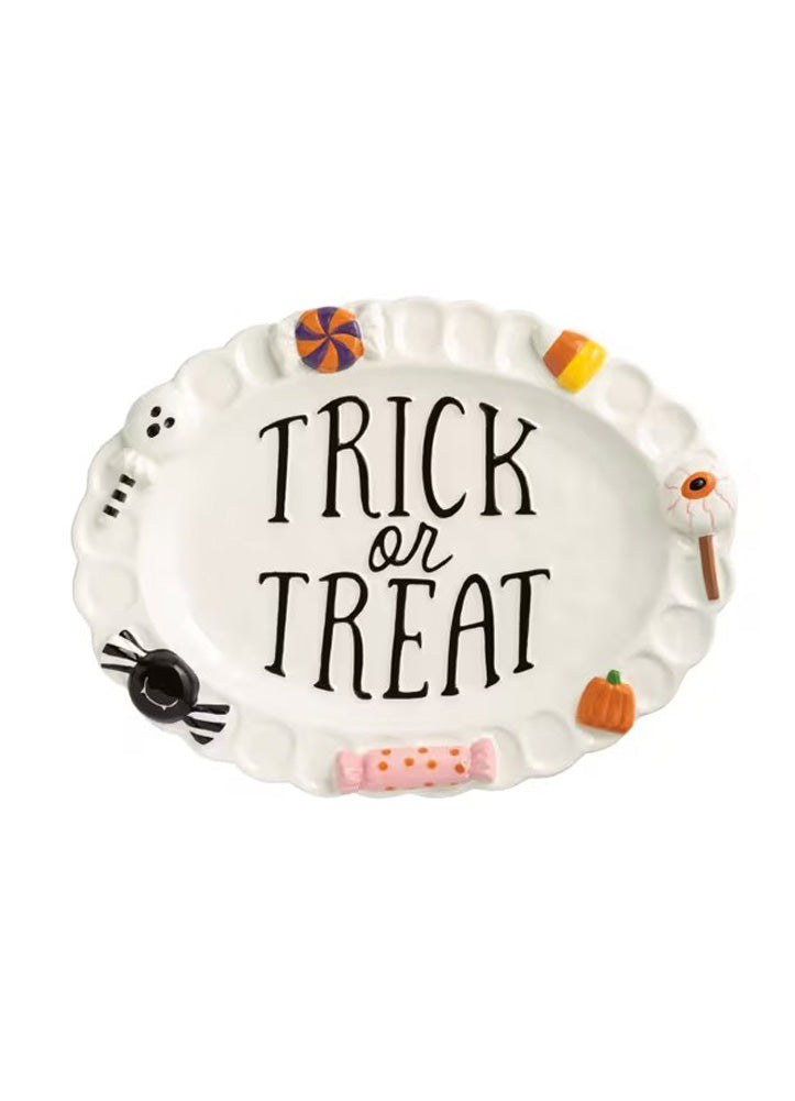 Halloween Candy Platter by Mud Pie