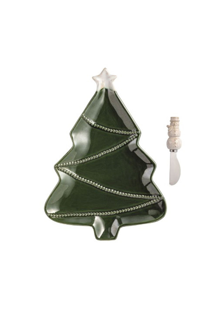 Reactive Tree Platter Set by Mud Pie