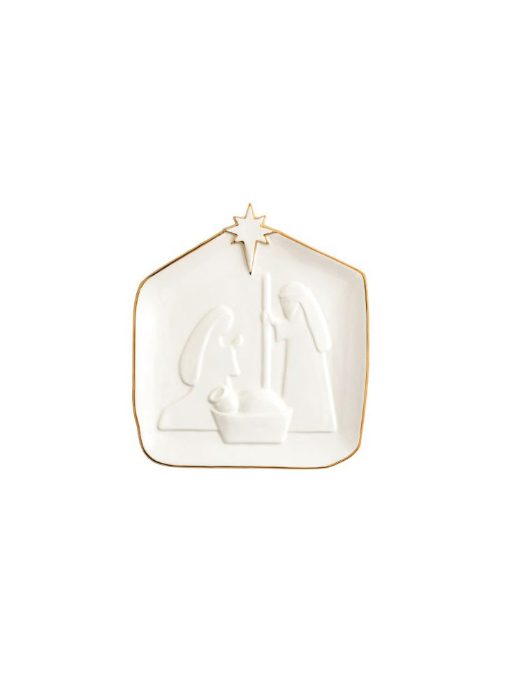 Nativity Platter by Mud Pie