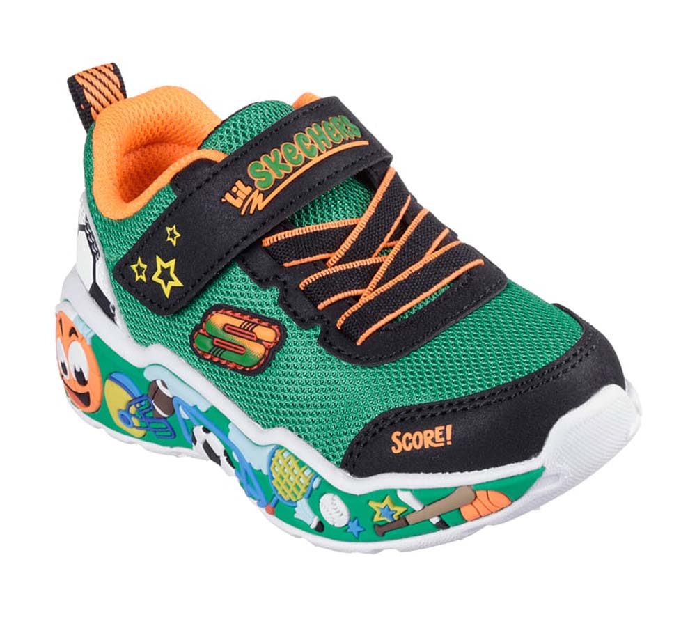 Play Scene in Green Multi by Skechers
