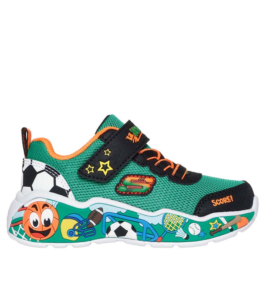 Play Scene in Green Multi by Skechers