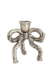 Small Bow Taper Holder by Mud Pie