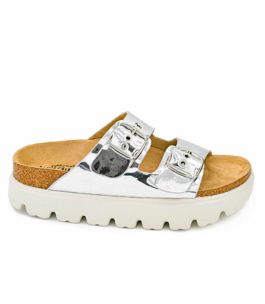 Rumor Has It in Silver Mirror Metallic by Corkys