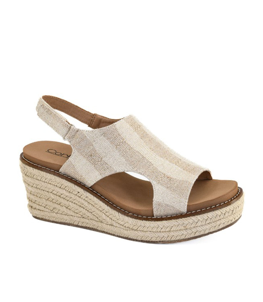K Bye in Sand Stripe by Corkys