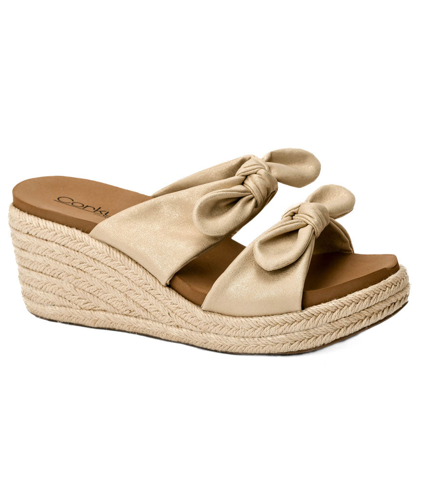 Tie The Knot in Gold Wash Metallic by Corkys