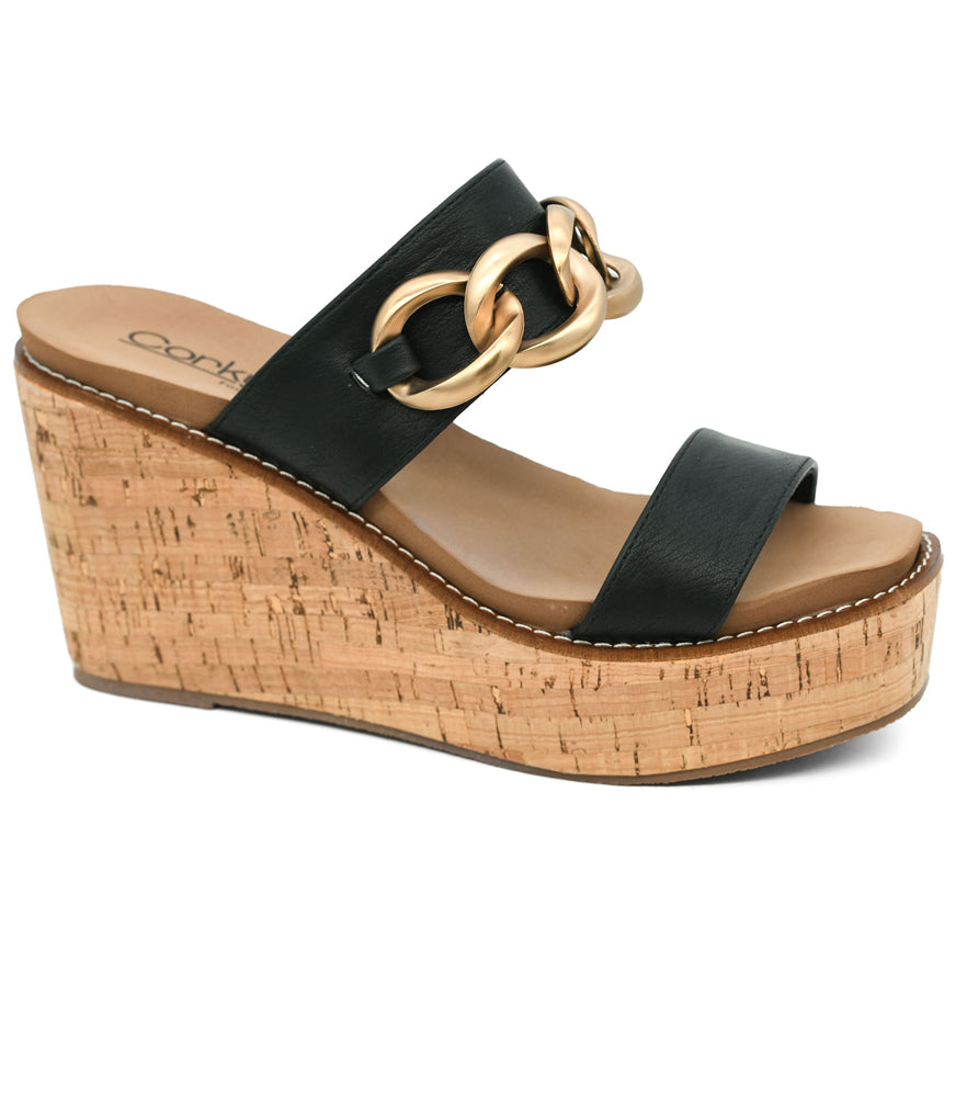 On Vacay in Black by Corkys