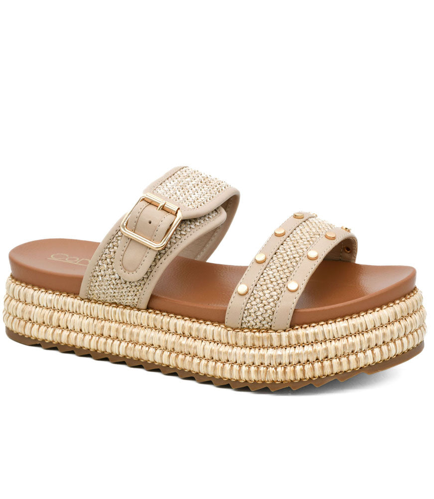 Walk of Shame in Natural Raffia by Corkys