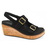 My 2 Cents in Black Faux Suede by Corkys
