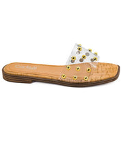 Come Aboard in Clear with Studs by Corkys