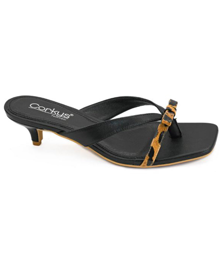 Dainty in Leopard Black Combo by Corkys
