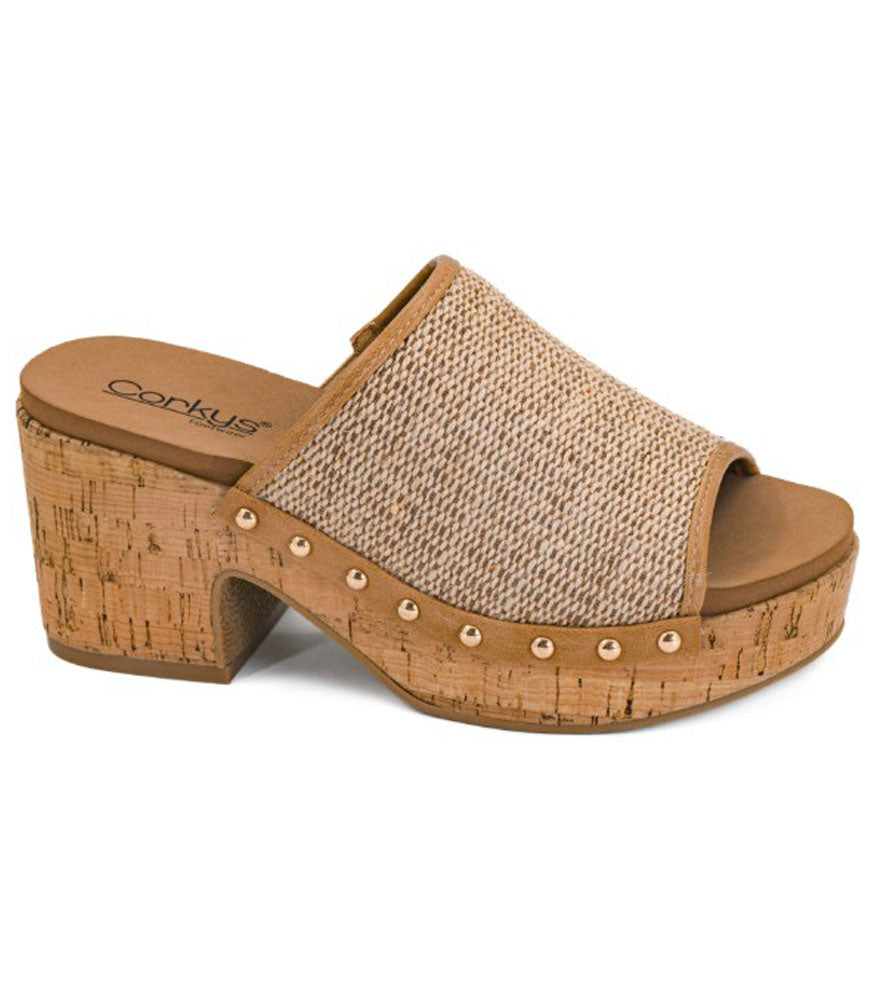 May I Help You in Honey Raffia by Corkys
