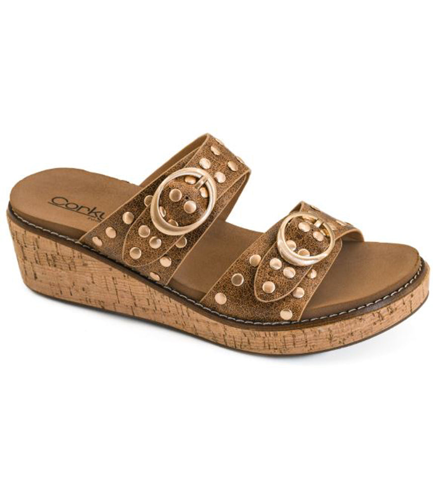 Told You So in Cognac Distressed by Corkys