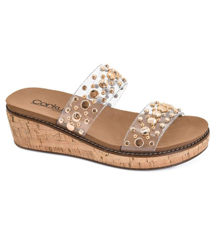 Yes Please in Clear with Studs by Corkys