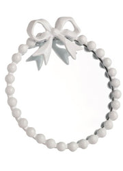 Ball Mini Bow Mirror by Mud Pie