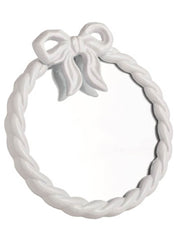 Twist Mini Bow Mirror by Mud Pie