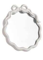 Wave Mini Bow Mirror by Mud Pie