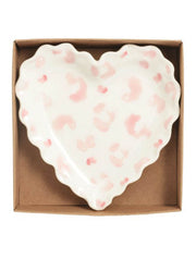 Pink Leopard Tidbit Plate by Mud Pie