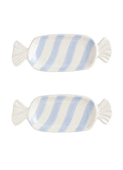 Blue Candy Tidbit Plate Set by Mud Pie