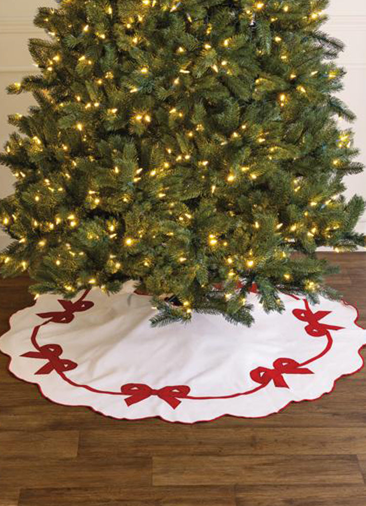 Bow Tree Skirt by Mud Pie