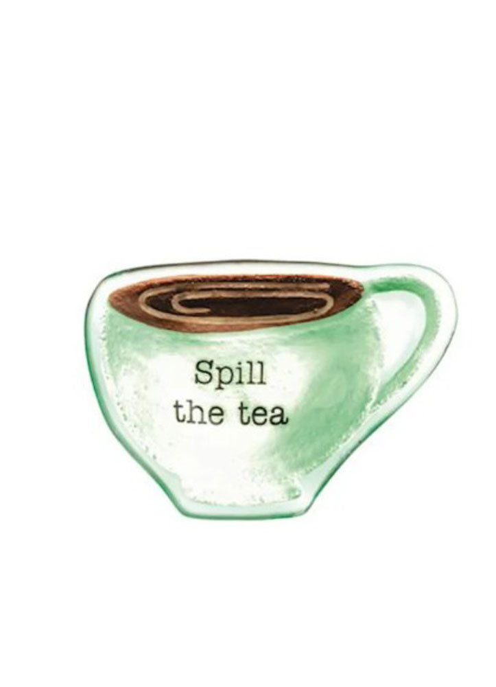Tea Cup Spoon Rest by Mud Pie
