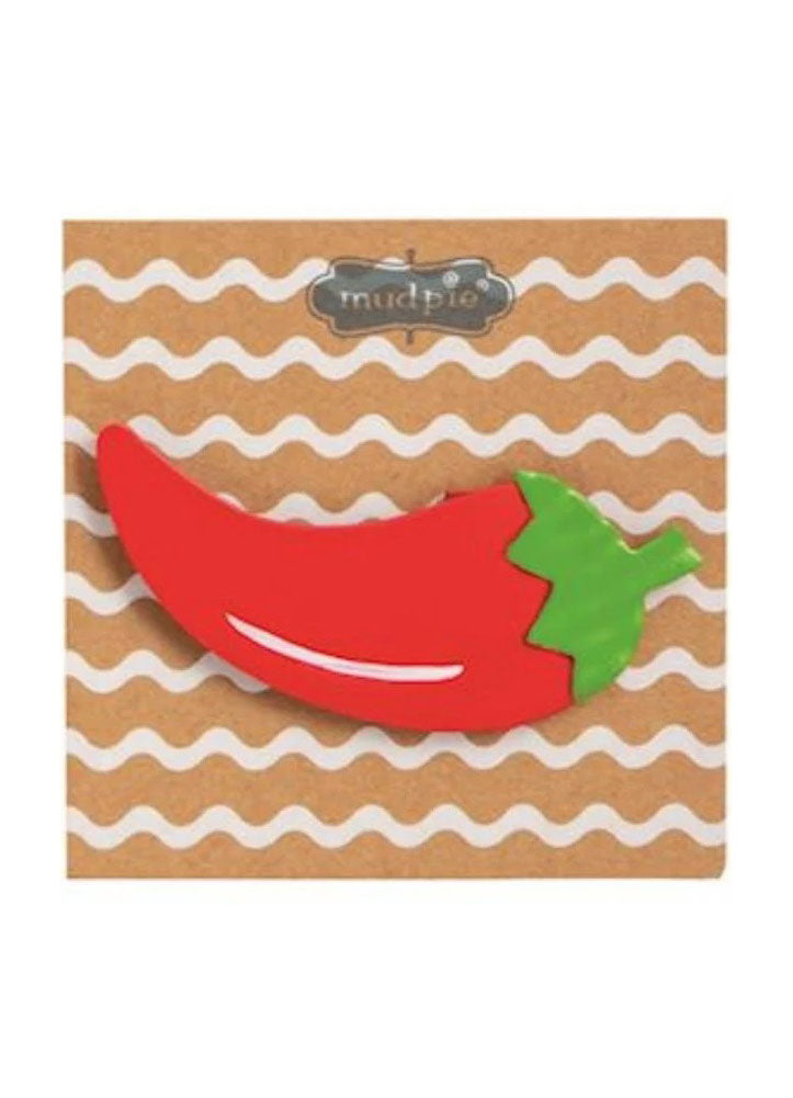 Pepper Fiesta Chip Clip by Mud Pie