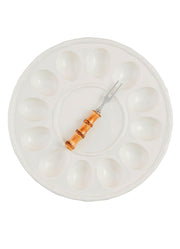 Bamboo Deviled Egg Tray by Mud Pie