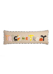 Trick or Treat Long Pillow by Mud Pie