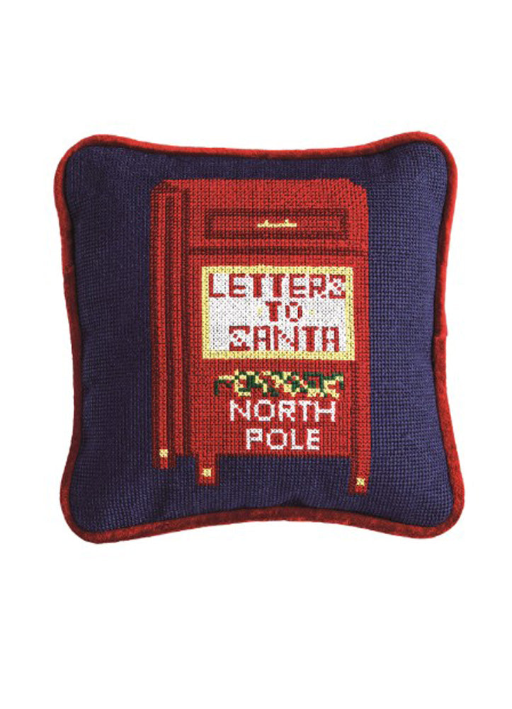 Letters Christmas Mini Pillow by Mud Pie