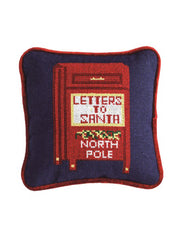 Letters Christmas Mini Pillow by Mud Pie